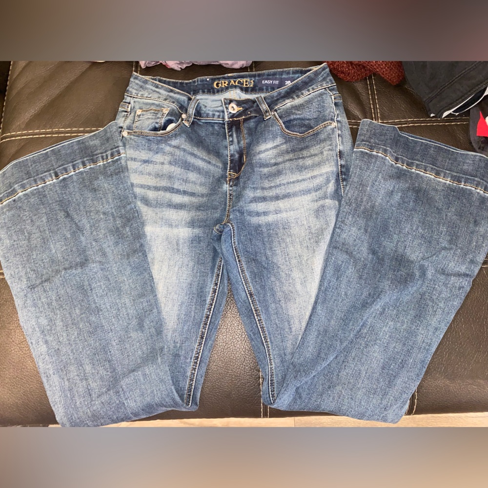 GRACE in LA Flare Jeans